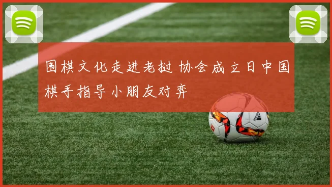 围棋文化走进老挝 协会成立日中国棋手指导小朋友对弈